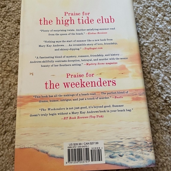 Sunset Beach by Mary Kay Andrews Book - Picture 2 of 2